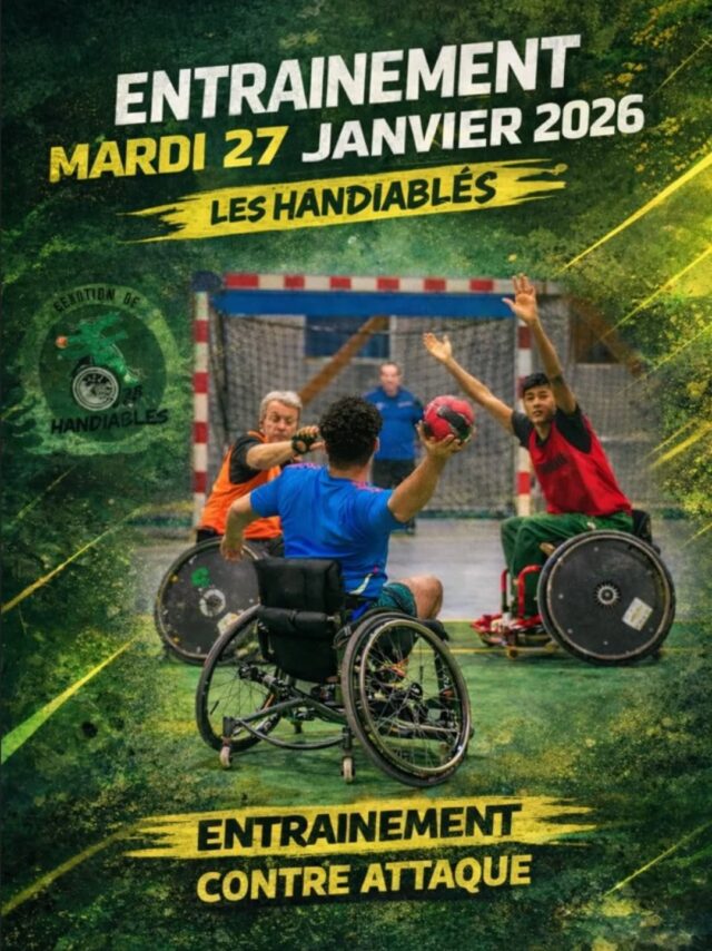 Ce soir entraînement....
#handballfoto #handfauteuil #handexercises #handphotography #handballfoto #handisportfrance #handensemble #fouryou #followers #francehandball #sportphotography